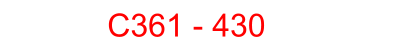 C361 - 430