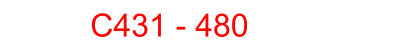 C431 - 480