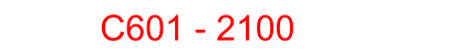 C601 - 2100
