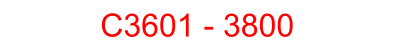 C3601 - 3800