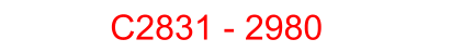 C2831 - 2980