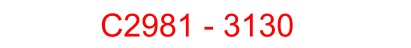 C2981 - 3130